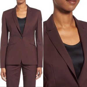 2 piece BOSS Jabina stretch wool suit